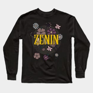 Aesthetic Proud Name Zenin Flowers Anime Retro Styles Long Sleeve T-Shirt